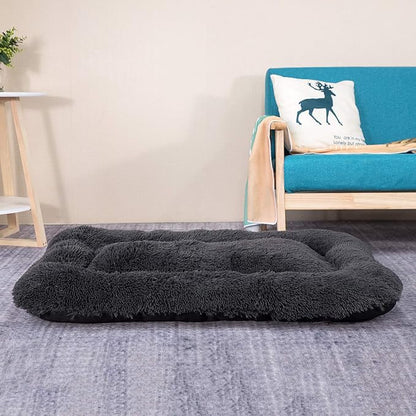 Coohom Deluxe Plush Dog Bed Pet Cushion Crate Mat
