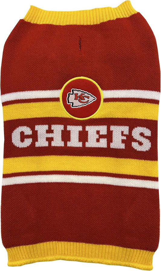 NFL Kansas City Chiefs Dog Sweater