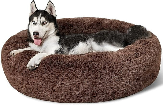 Bedsure Calming Dog Bed for Large Dogs 36 inches 100 lbs
