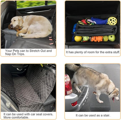 LIONROGE Car Back Seat Extender for Large Dogs up to 200lbs