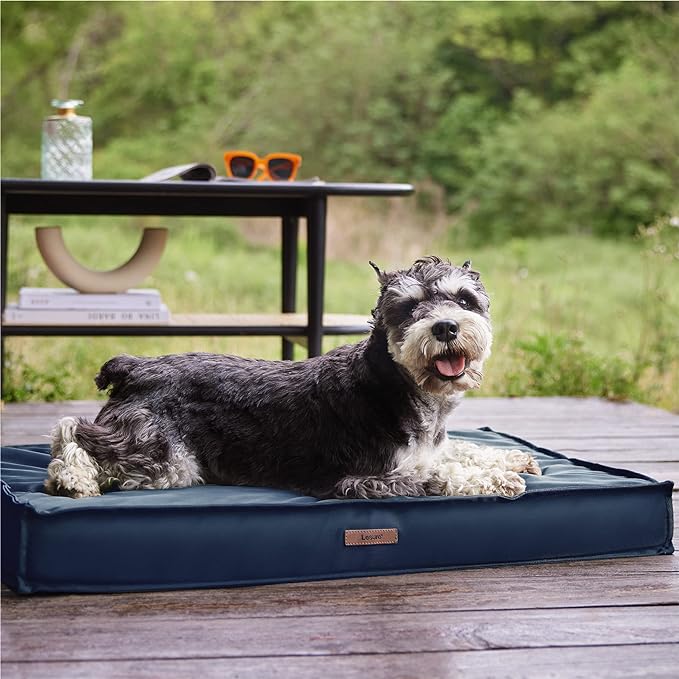 Lesure Waterproof Dog Bed for Medium Dogs