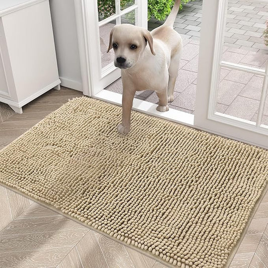 OLANLY Dog Door Mat for Muddy Paws 30x20