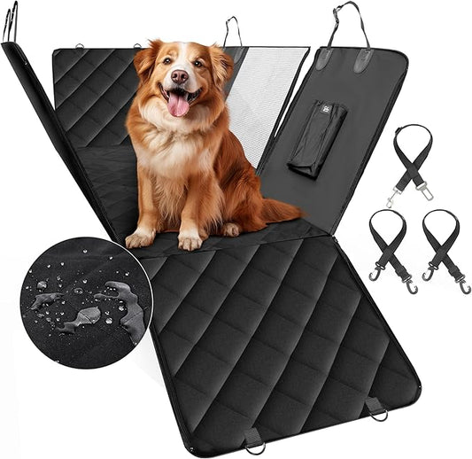 HealSmart Dog Car Seat Cover for Back Seat