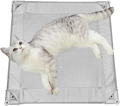 Love&go Elevated Dog Bed with Metal Frame (Small-18.5x18.5x5.5 inch,