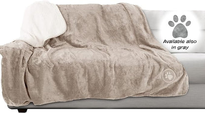 PETMAKER Waterproof Dog Blanket 60x70-Inch Reversible