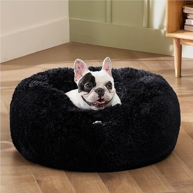Bedsure Calming Dog Bed for Small Dogs 23 inches 25 lbs