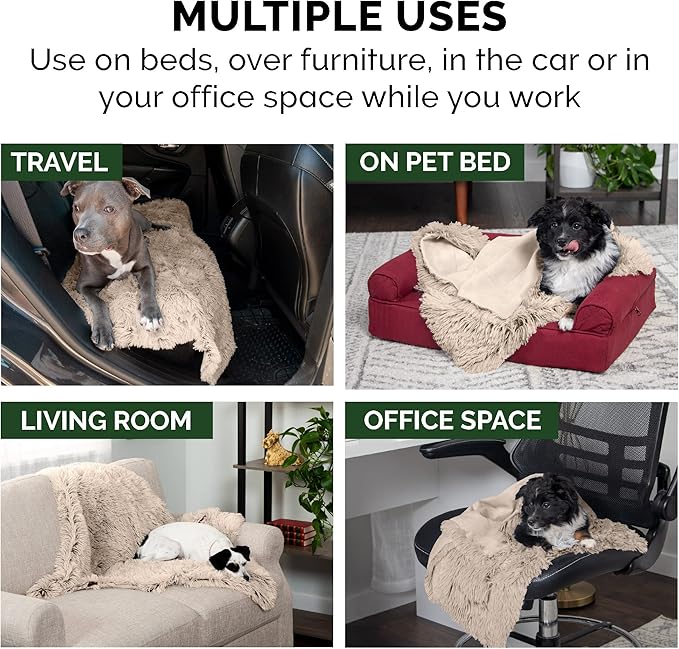 Furhaven Waterproof Throw Blanket for Dogs & Indoor Cats