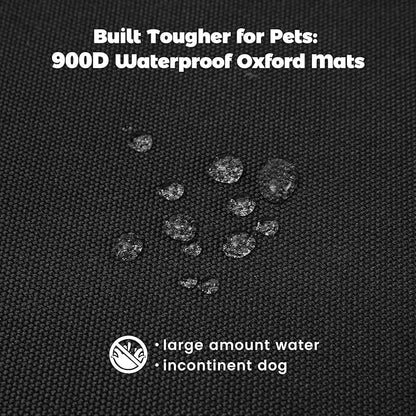 Miguel Oxford 900D Outdoor Waterproof Dog Bed for Metal Dog Crates Water-Resistant All Weather Pet Mat Durable Easy Wipe Clean Travel Indoor Outdoor Puppy Cat Crate Bed 42inch