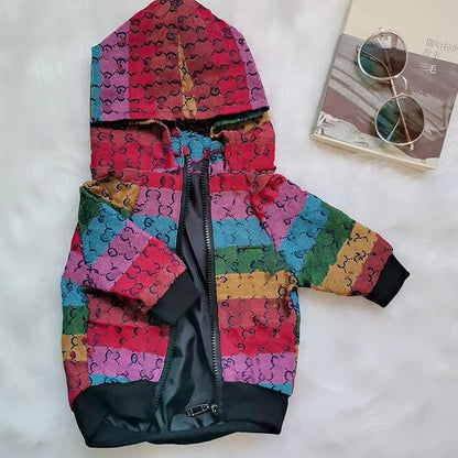 Dog Hoodie Luxury Dog Clothes Winter Dog Jacket