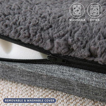 DaysU Large Dog Bed for Large Dogs 65 Ibs, 36x27x3in