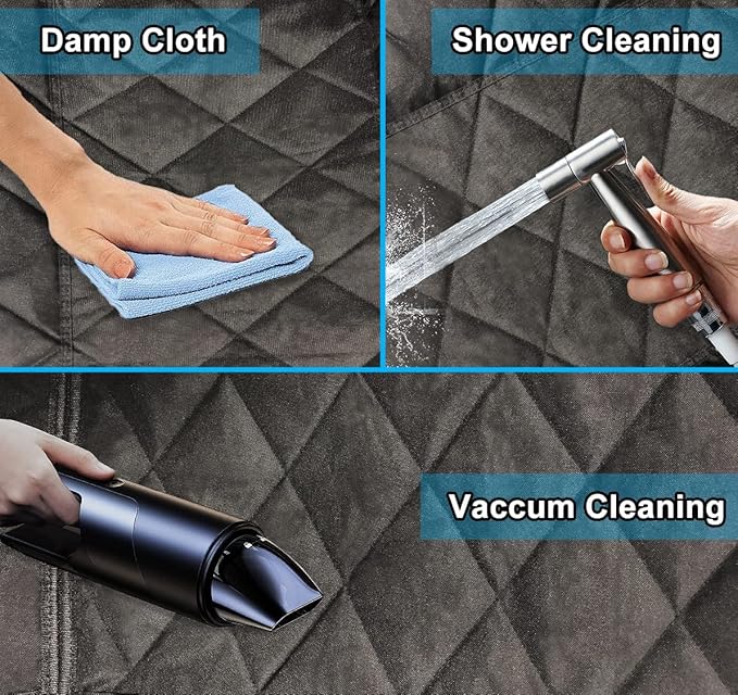 AsFrost Dog Seat Cover Cars Trucks SUVs 600D Waterproof