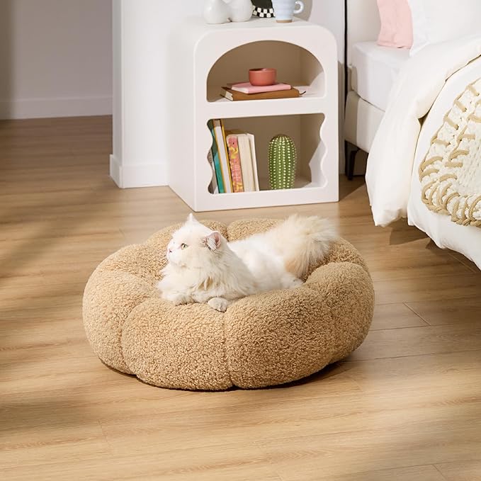 Lesure Calming Cat Beds for Indoor Cats 15 lbs, 20"