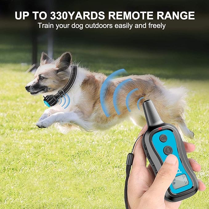 PATPET Dog Training Collar Dog Shock Collar with Remote 3 Training 1000 ft
