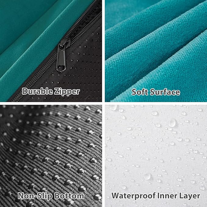 BFPETHOME Orthopedic Dog Beds for Large Dogs-Waterproof Sofa Dog Bed with Removable Washable Cover