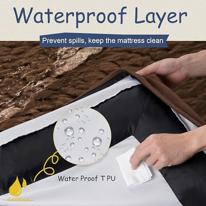 Orthopedic Washable Large Dog Bed: Jumbo Dog Bed Bolster Waterproof