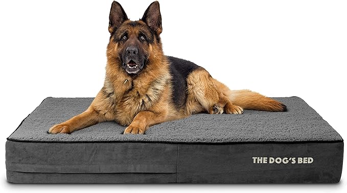 The Dog’s Bed Orthopedic Memory Foam Dog Bed 46x28, Pain