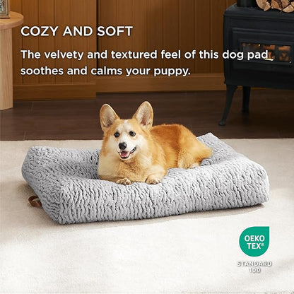 Bedsure Dog Bed for Medium Size Dog 29" x 21", Light