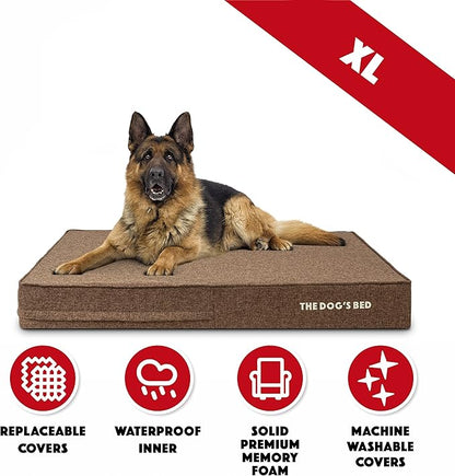 The Dog’s Bed Orthopedic Memory Foam Dog Bed 46x28, Pain