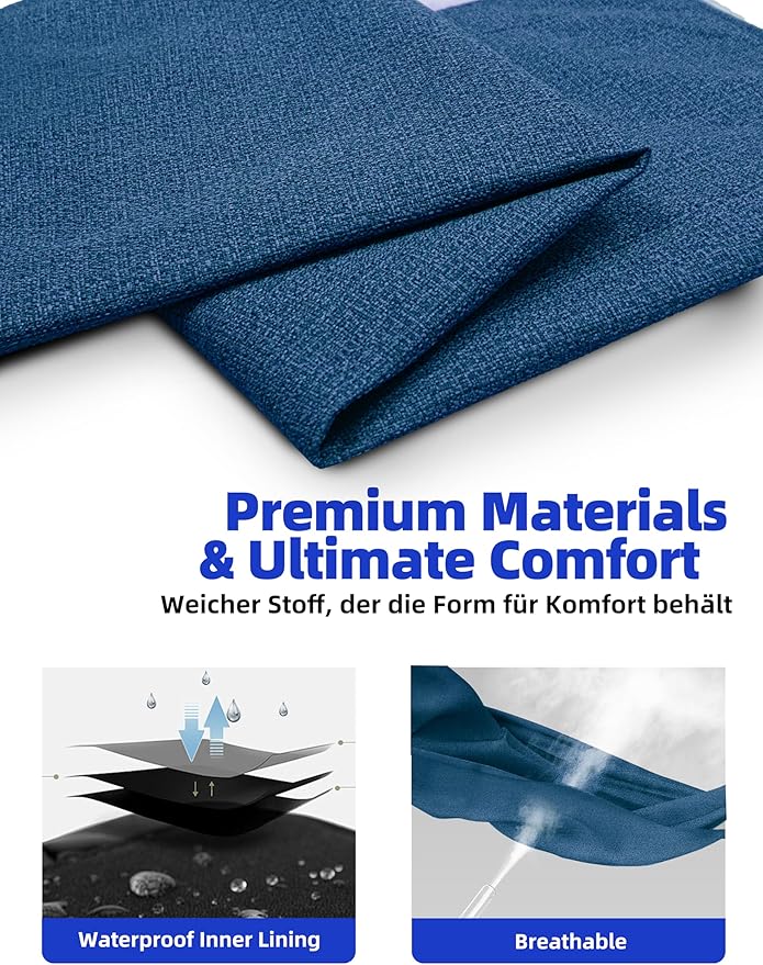 Sytopia Orthopedic Extra Large Dog Beds with Detachable Blanket