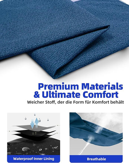 Sytopia Orthopedic Extra Large Dog Beds with Detachable Blanket