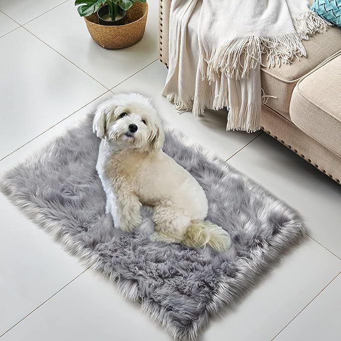 Fluffy Pet Dog Cat Bed Mat