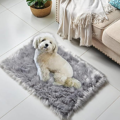 Fluffy Pet Dog Cat Bed Mat