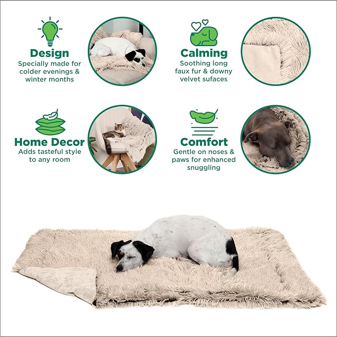Furhaven Waterproof Throw Blanket for Dogs & Indoor Cats