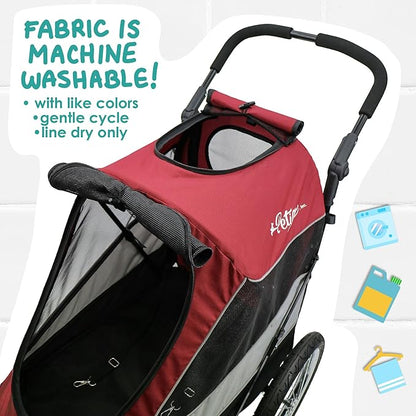 Petique Trailblazer Pet Jogger/Stroller 77LBS -