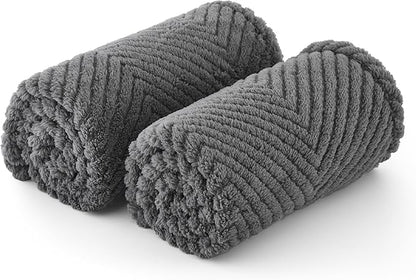 Bedsure 1 Pack 2 Dog Blankets for Small Dogs 2pcs Washable 300GSM Coral