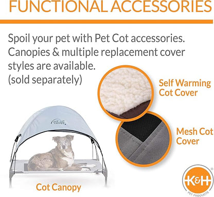 K&H Pet Products Coolin' Pet Cot 30 X 42 X 7 Inches