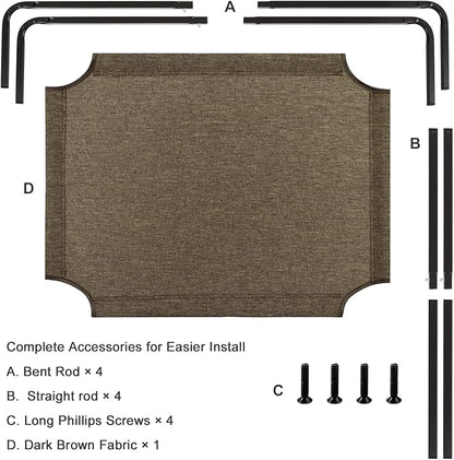 Outdoor Dog Bed for Medium Dogs Elevated Dog