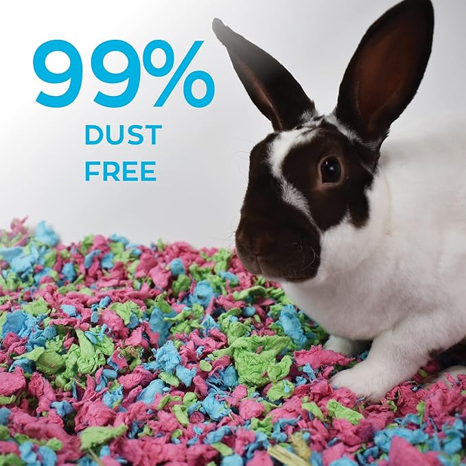 carefresh 99% Dust-Free Tutti Frutti Natural Paper Small Pet Bedding with Odor Control, 23 L