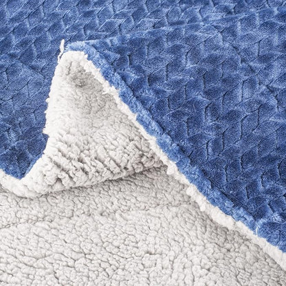 Fuzzy Blanket or Fluffy Blanket for Baby Girl or boy (40" x 48", MD-Dark