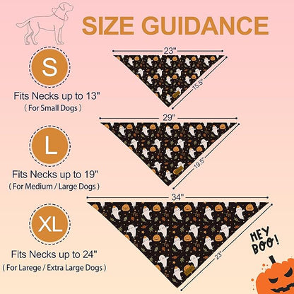 Halloween Dog Bandanas 2 Pack