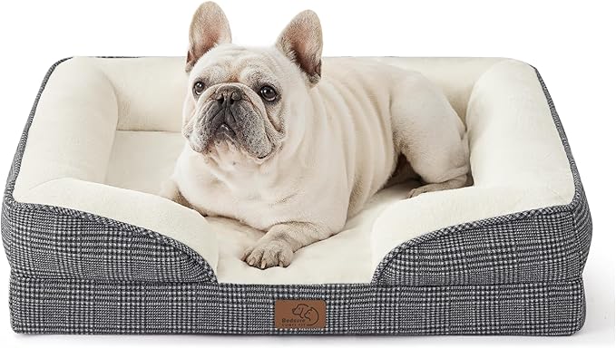 Bedsure Orthopedic Dog Bed for Medium Dogs