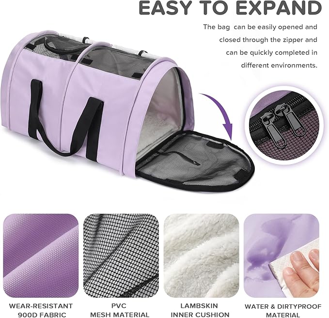 Pet Carrier 20lbs Comes