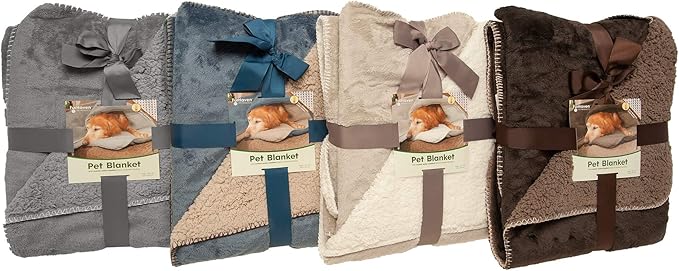Furhaven Waterproof & Self-Warming Throw Blanket for Dogs & Indoor Cats