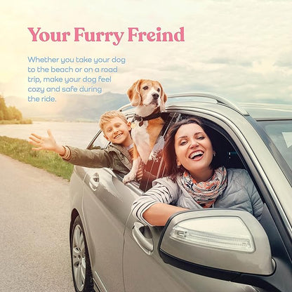 100% Waterproof Car Seat Cover for Dogs 600D Heavy