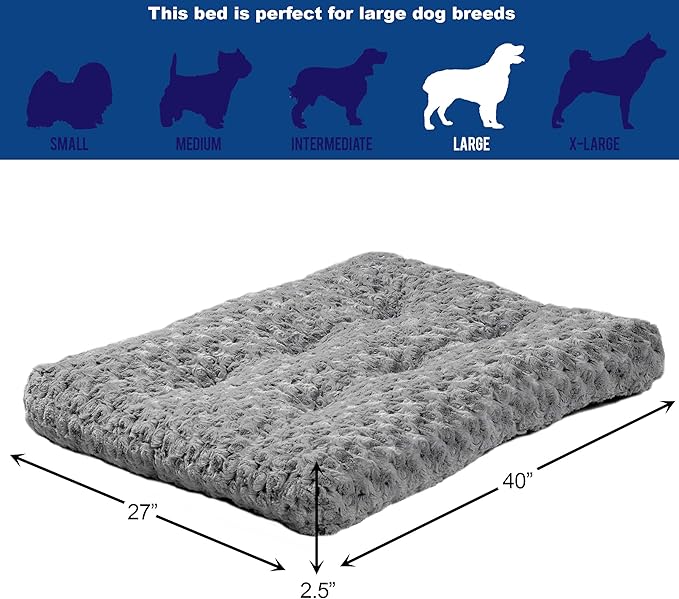 MidWest Homes for Pets Deluxe Dog Beds 1-Year Warranty