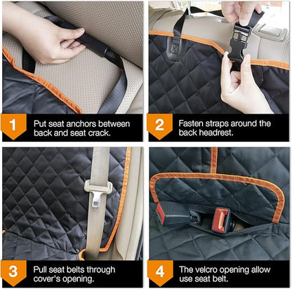 iBuddy Bench Dog Seat Cover for Truck Waterproof