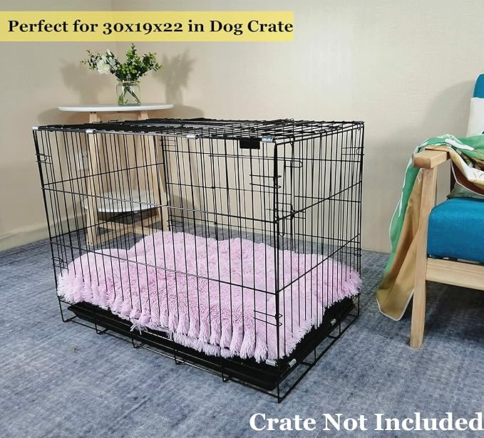 Coohom Deluxe Plush Dog Bed Pet Cushion Crate Mat
