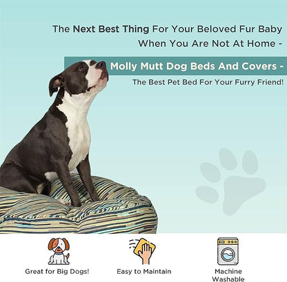 Molly Mutt Huge Dog Bed Cover 36" X45"X5"- 100% Cotton