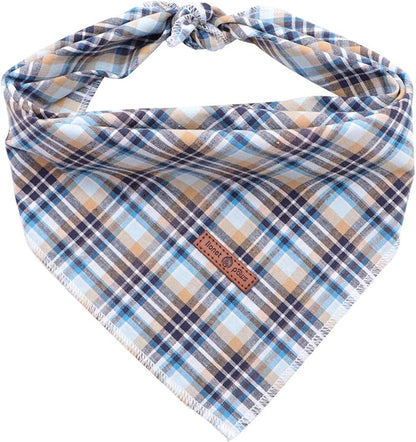 Lionet Paws Dog Bandana Washable Cotton Handkerchief Scarf