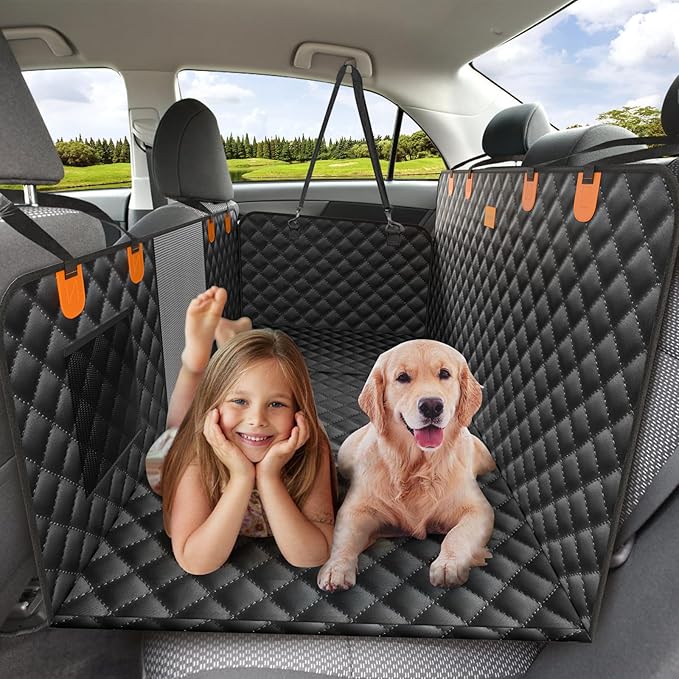 melafa365 Back Seat Extender for Dogs 350lb,Scratch Proof