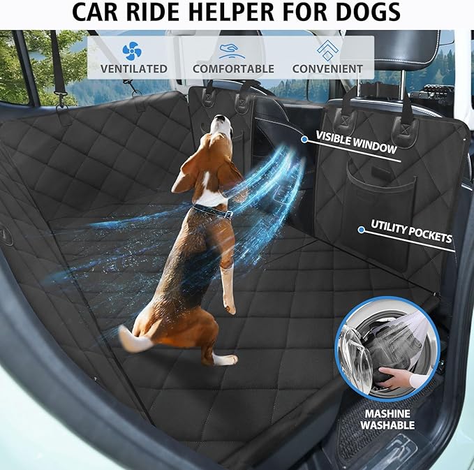 Back Seat Extender for Dogs 400lbs Capacity