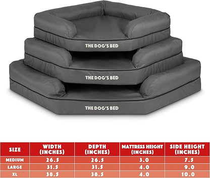 The Dog’s Bed Orthopedic Memory Foam Waterproof Corner Dog Bed