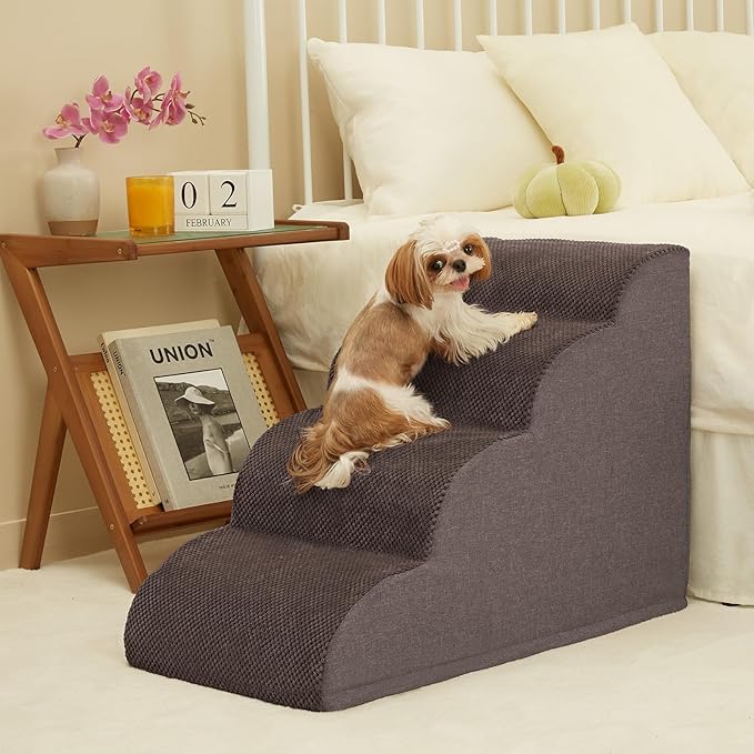 Dog Stairs Ramp for High Bed 20.8”H 4
