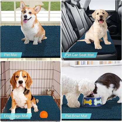 OLANLY Dog Door Mat for Muddy Paws 59x35