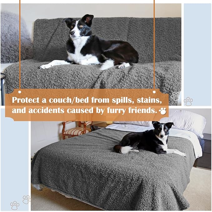 Kritter Planet Love Waterproof Bed Blankets for Couples Intimacy