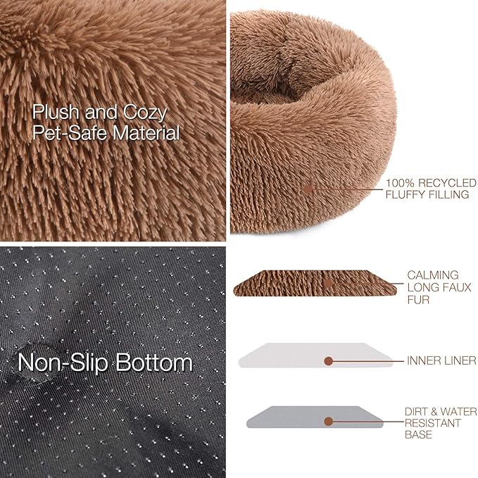 Calming Dog Bed 23.5'